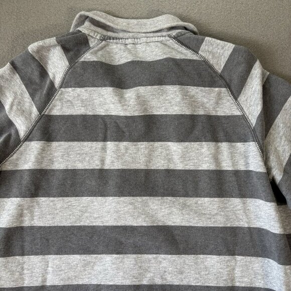 Nike Boys Junior Bomber Sweatshirt Jacket Size XL Vtg Retro Pullover Y2K Stipped - Picture 12 of 15